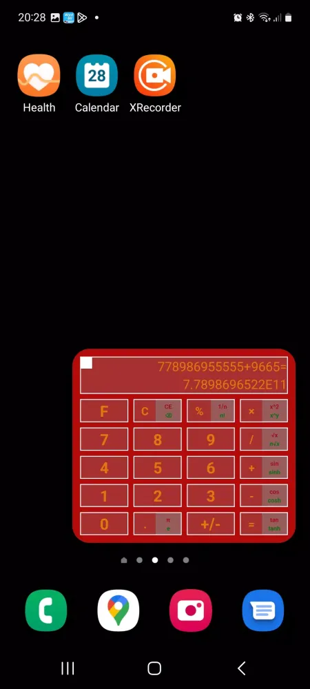 Calculator Widget應用截圖