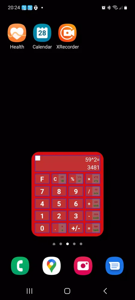 Calculator Widget應用截圖