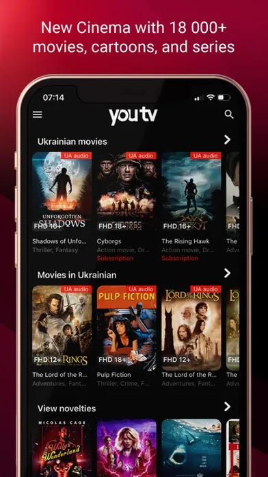 youtv — online TV and movies应用截图