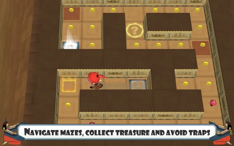 Capturas de tela do Ruby Maze Adventure Free