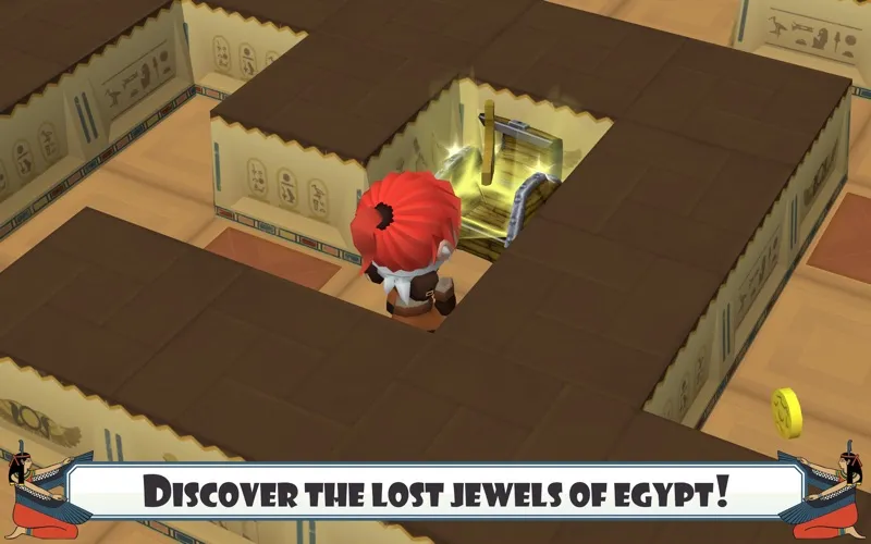 Capturas de tela do Ruby Maze Adventure Free