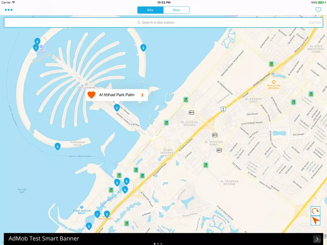 Captures d'écran de Dubai Bike Finder iPad 