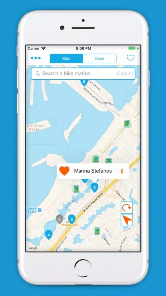 Captures d'écran de Dubai Bike Finder