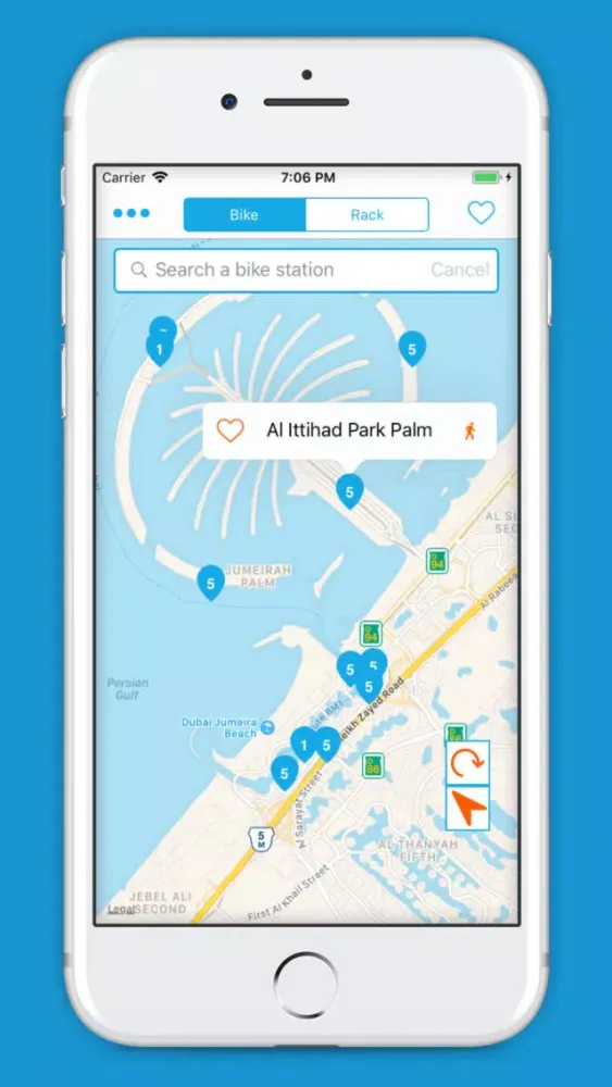 Captures d'écran de Dubai Bike Finder