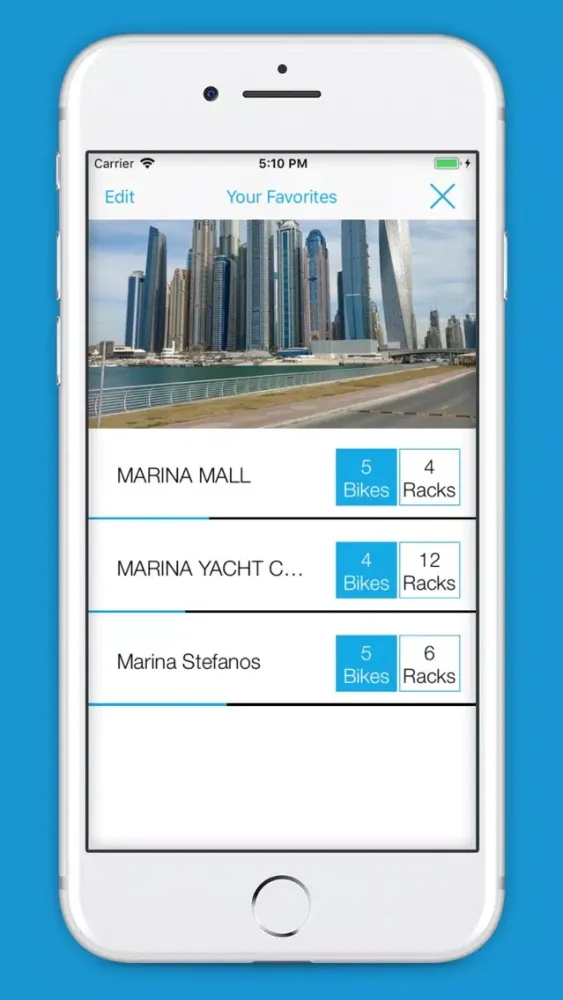 Captures d'écran de Dubai Bike Finder