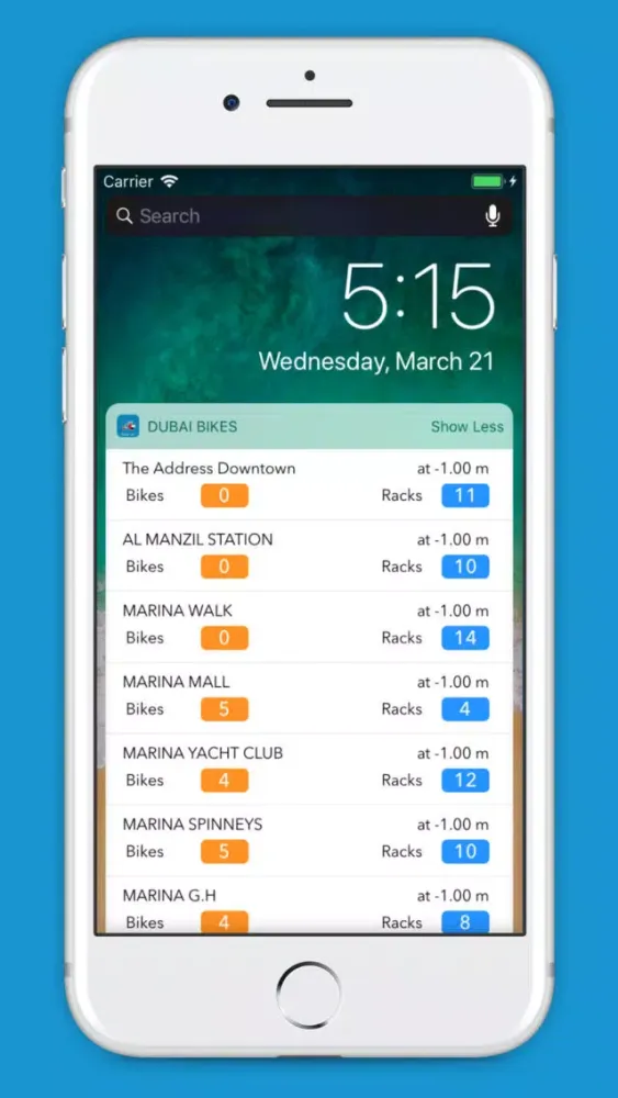 Captures d'écran de Dubai Bike Finder