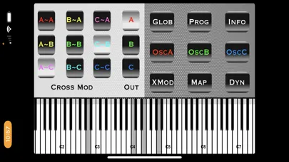 Tangkapan layar Uber Synth