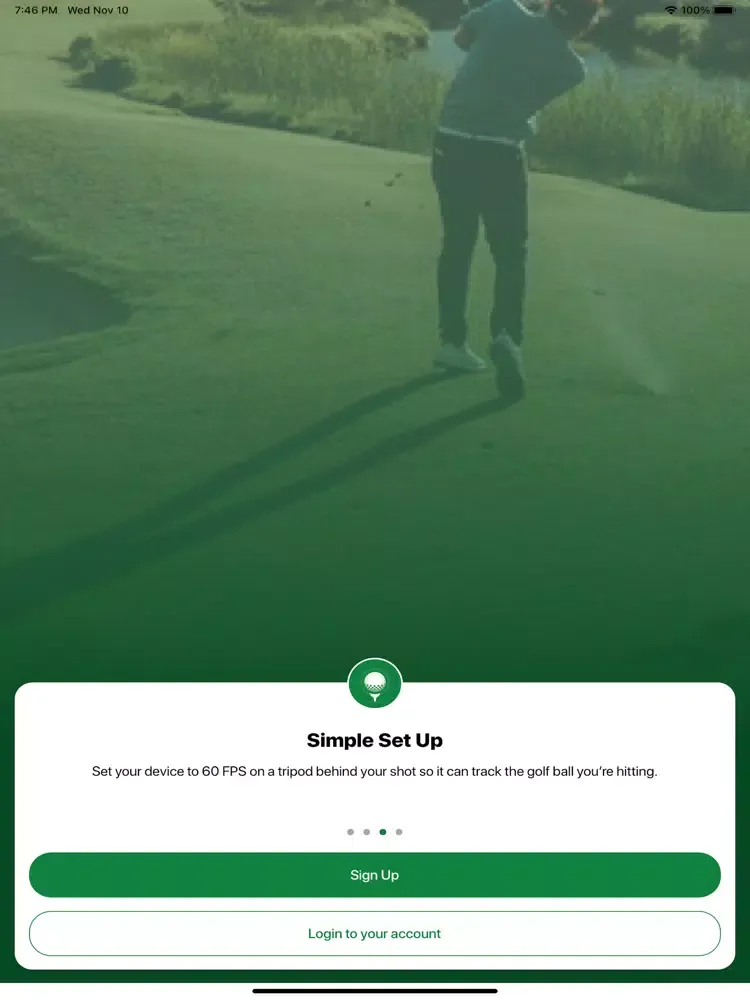 Launch Monitor App iPad 應用截圖
