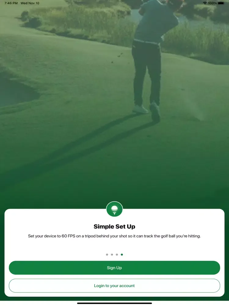 Launch Monitor App iPad 應用截圖