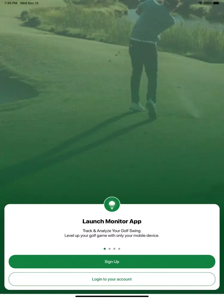 Launch Monitor App iPad 應用截圖