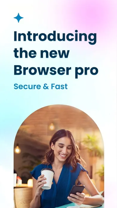 Capturas de tela do Browser Pro Fast & Secure