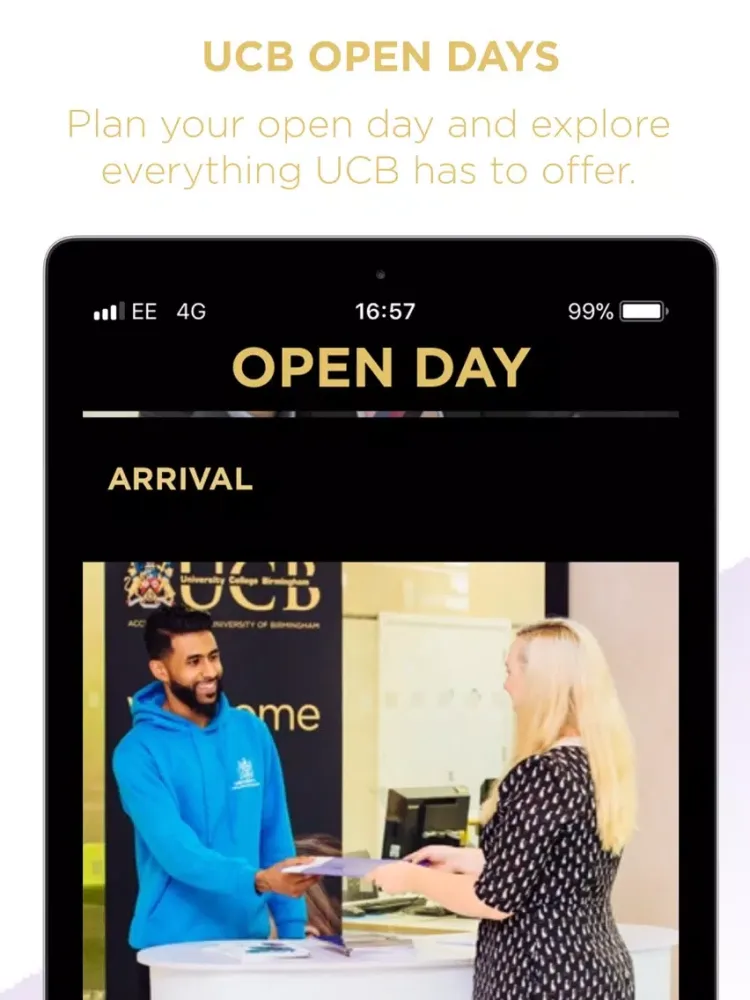 Capturas de pantalla de UCB Open Days iPad 