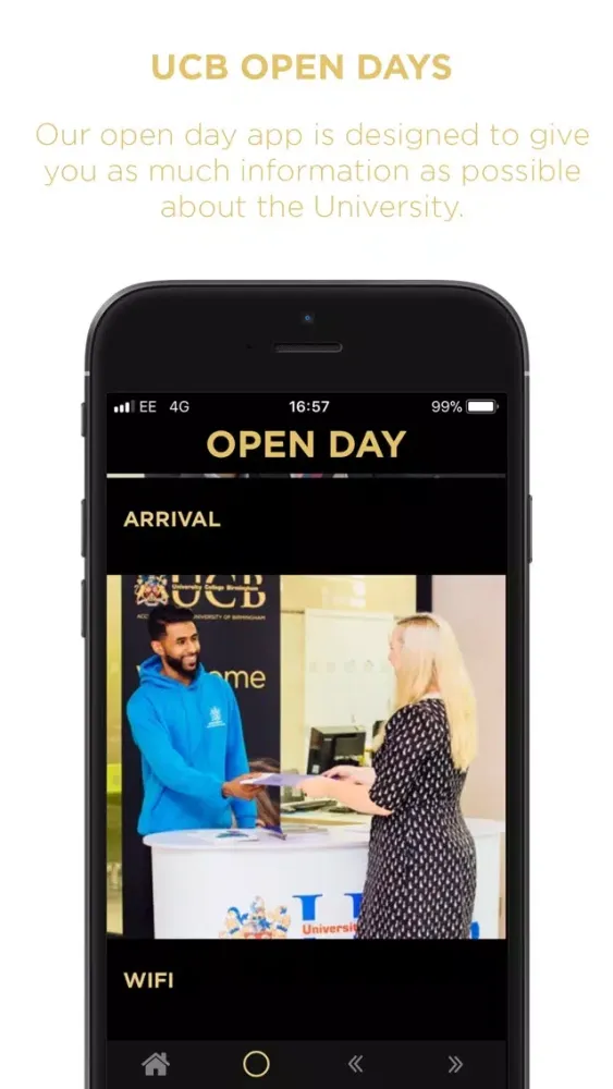 Capturas de pantalla de UCB Open Days