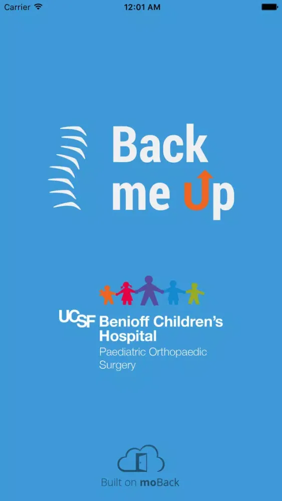 UCSF’s BackMeUp应用截图