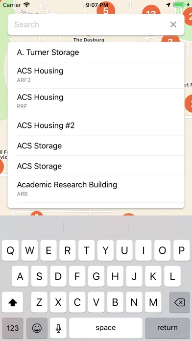UF Campus Maps स्क्रीनशॉट
