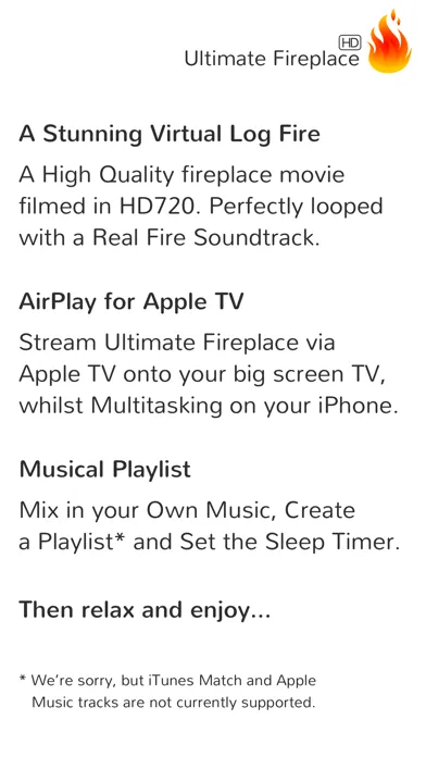 Скриншоты Ultimate Fireplace HD for Apple TV