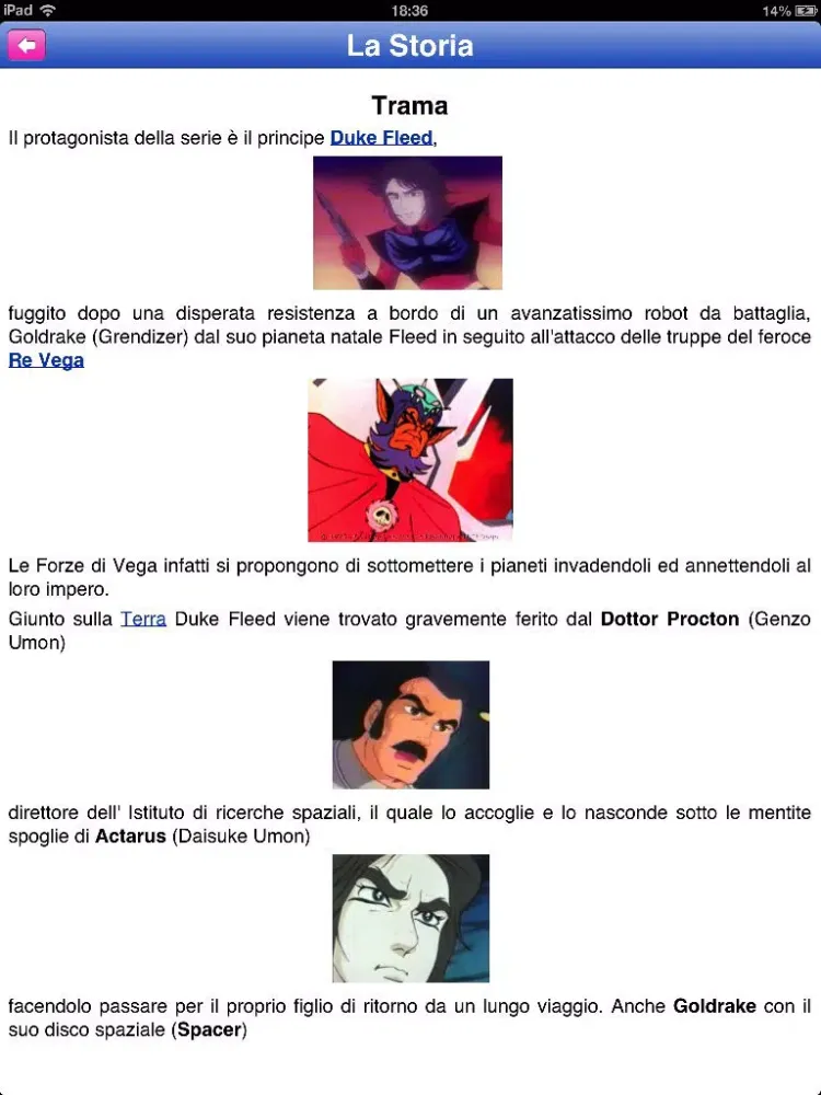 Robot Anime iPad  스크린샷
