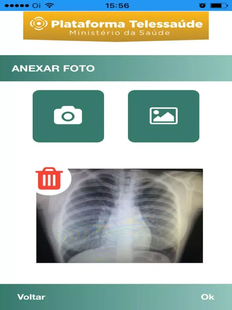 Zrzuty ekranu Plataforma Telessaúde iPad 