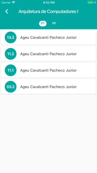 Tangkapan layar InfoProvas