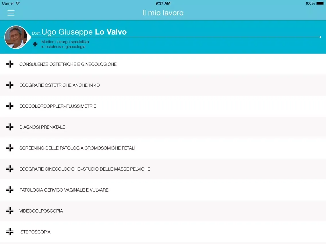 Dr Ugo Lo Valvo • OB Doctor iPad 应用截图