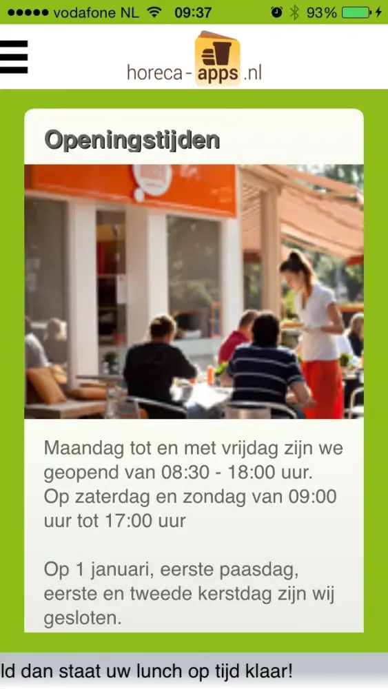 Uit Eten App স্ক্রিনশট