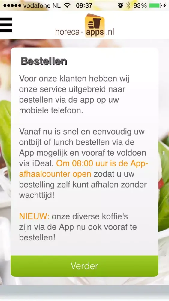 Uit Eten App স্ক্রিনশট