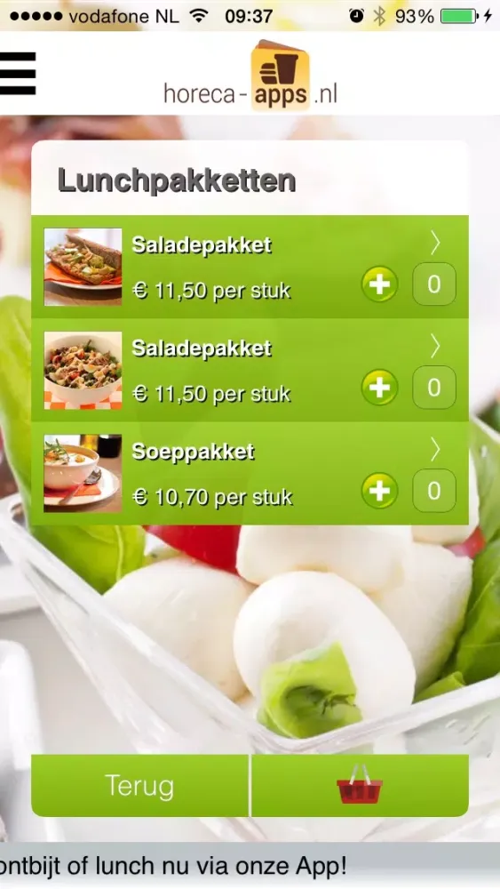 Uit Eten App স্ক্রিনশট