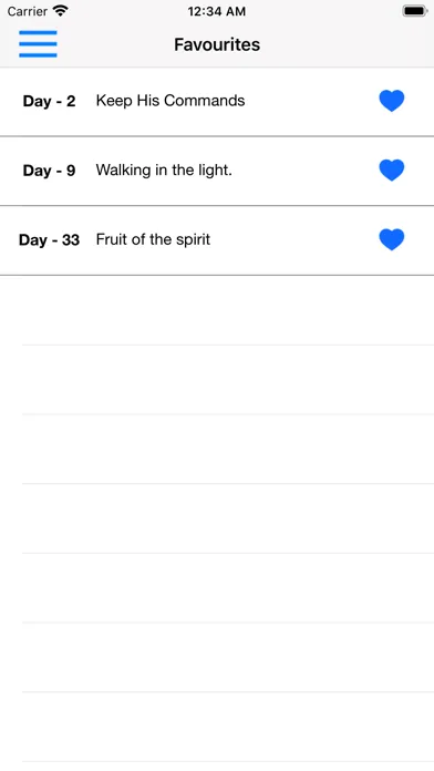 Daily Reflections سکرین شاٹس