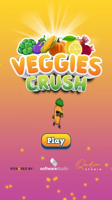 Tangkapan skrin Veggies Crush Carrot Race