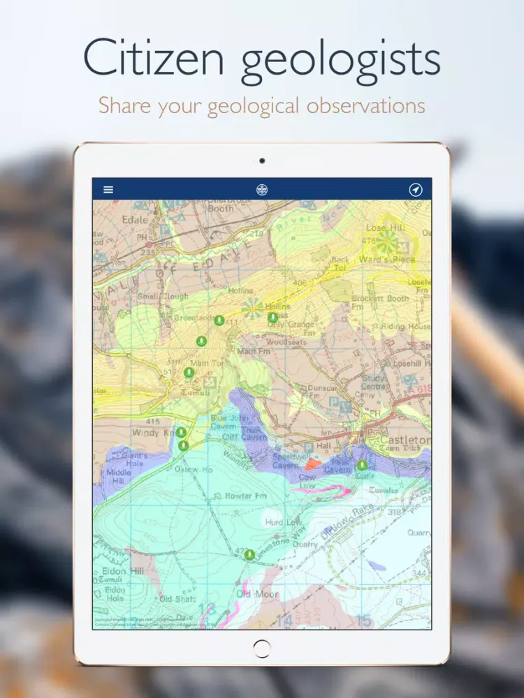 iGeology iPad  Screenshots