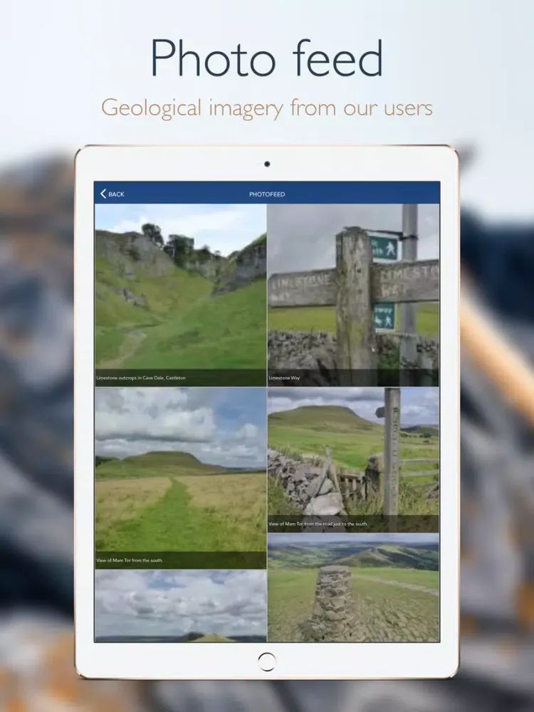 iGeology iPad  Screenshots