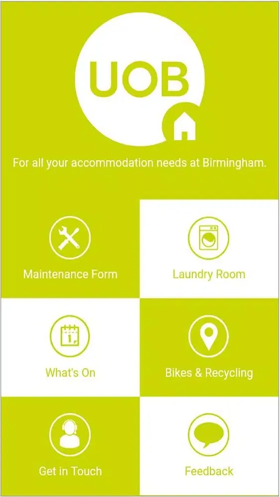 UoB Accommodation 2019 سکرین شاٹس