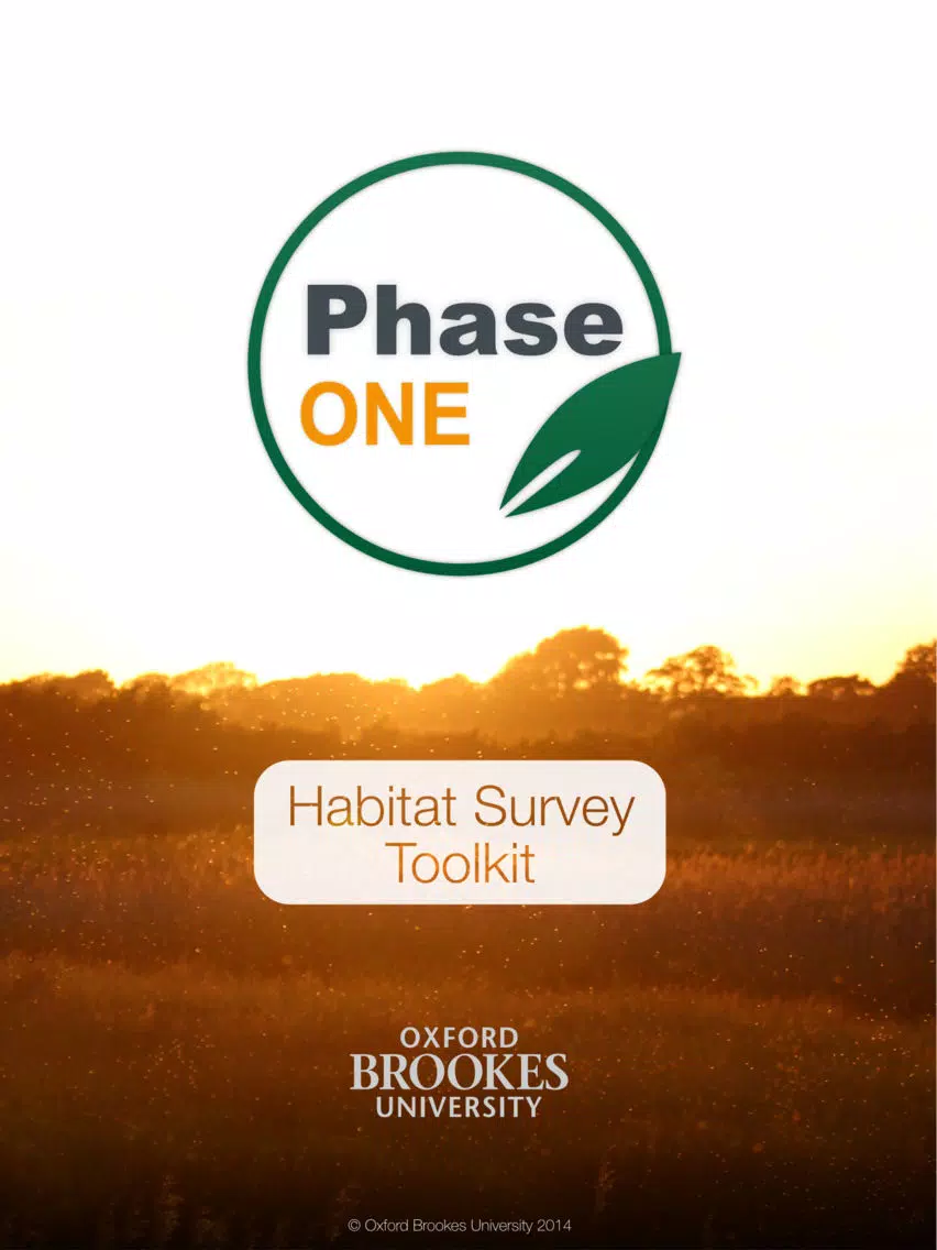 Phase 1 Habitat Survey Toolkit iPad 应用截图