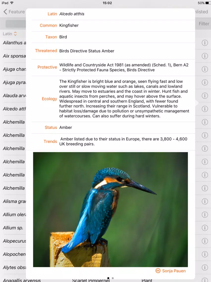 Phase 1 Habitat Survey Toolkit iPad 应用截图