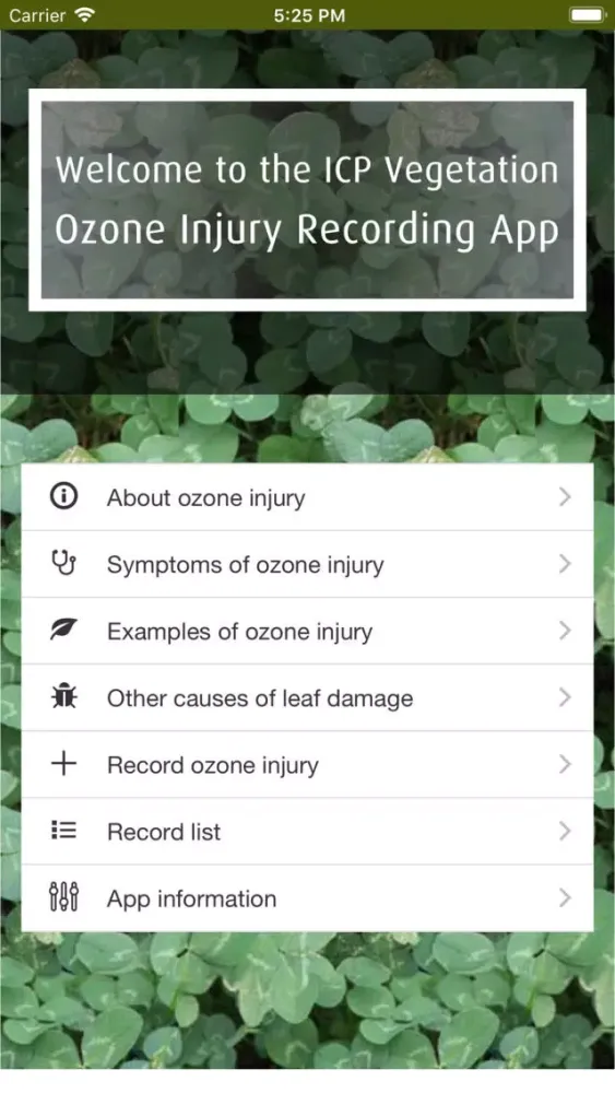 Capturas de tela do Ozone Injury