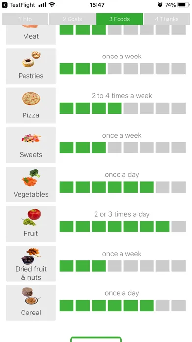 FoodT سکرین شاٹس