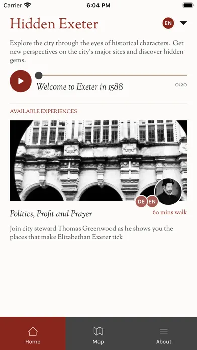 Capturas de tela do Hidden Exeter