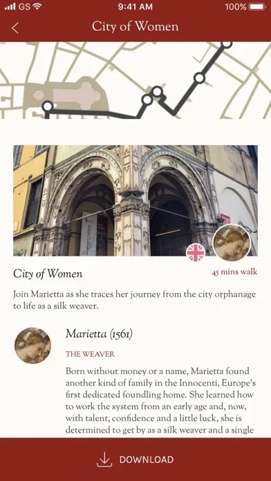 Ảnh chụp màn hình của Hidden Florence