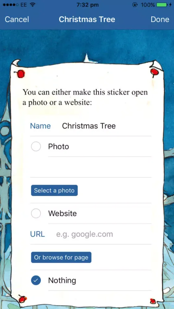 Tangkapan layar Christmas with Artcodes