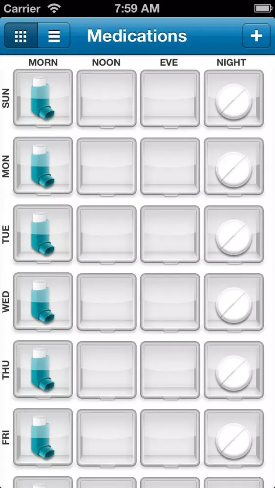 Zrzuty ekranu DoseBox – Medication Diary and Reminders
