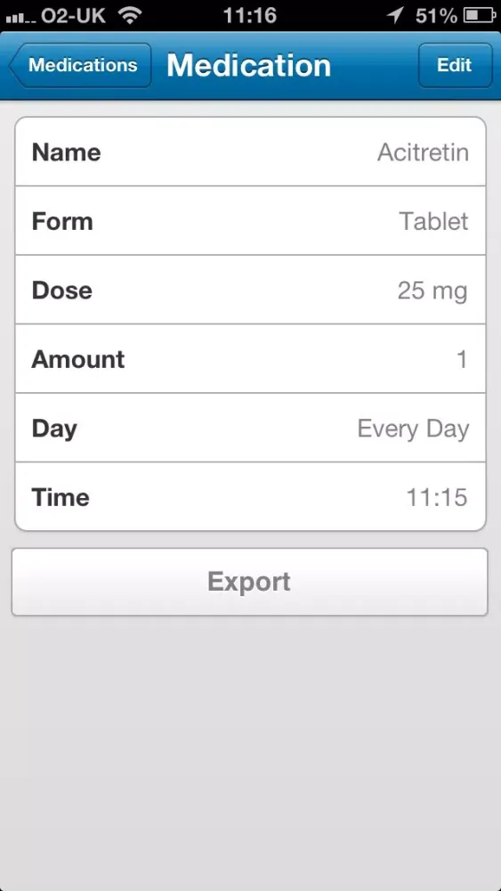 Zrzuty ekranu DoseBox – Medication Diary and Reminders