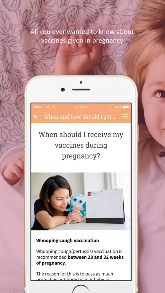 Vaccines in Pregnancy: MatImms 스크린샷