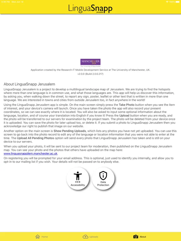 Zrzuty ekranu LinguaSnapp Jerusalem iPad 