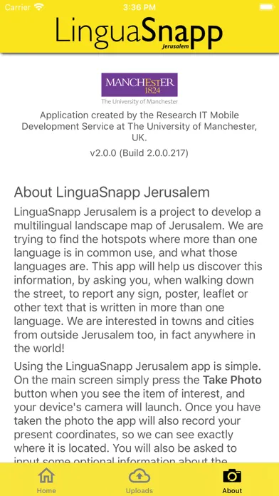 Zrzuty ekranu LinguaSnapp Jerusalem