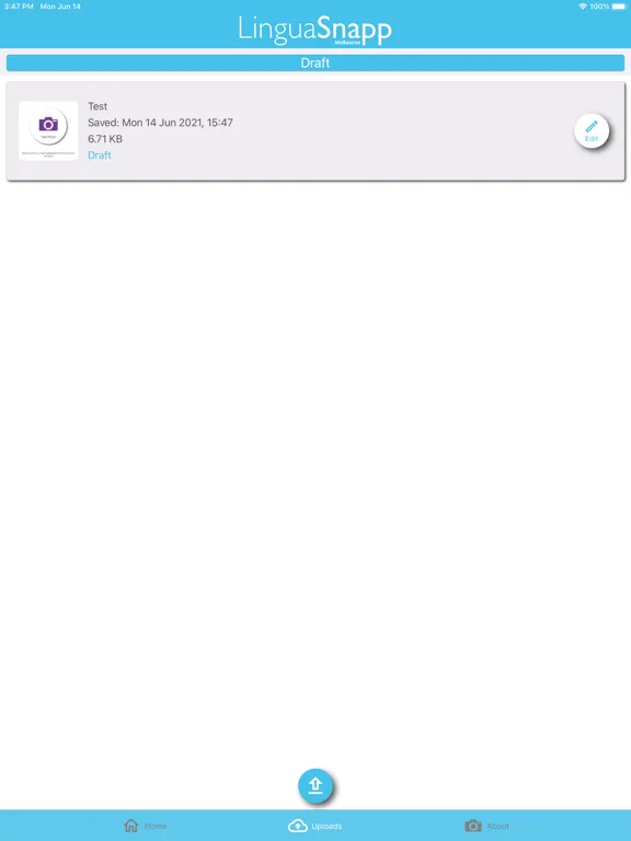 Capturas de tela do LinguaSnapp Melbourne iPad 