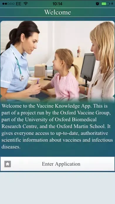 Vaccine Knowledge Screenshots