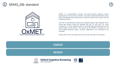 OxMET سکرین شاٹس