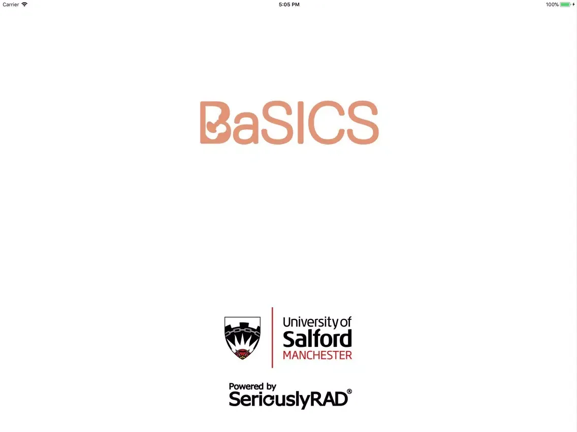 Captures d'écran de Salford BaSICS iPad 