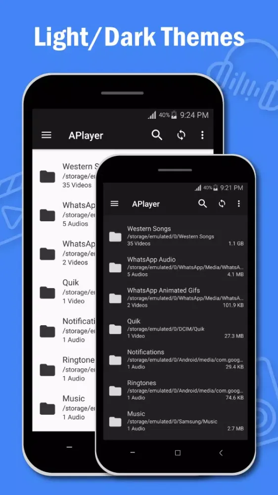 Screenshot di Full HD Video Player