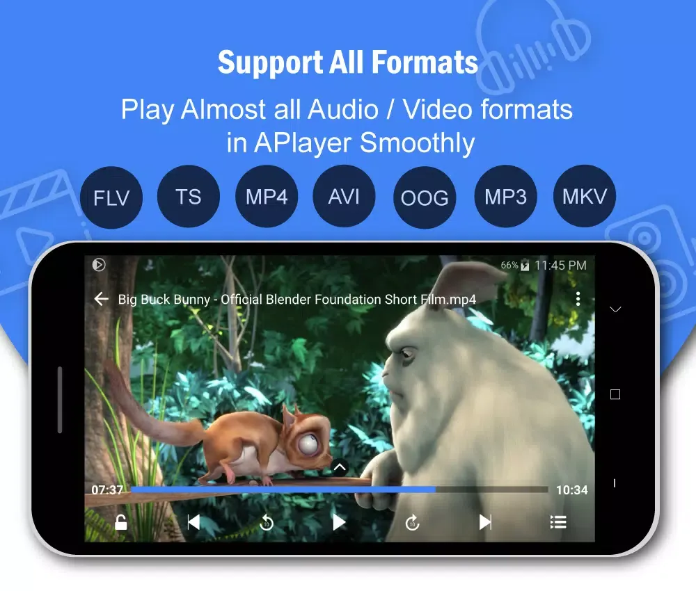 Screenshot di Full HD Video Player